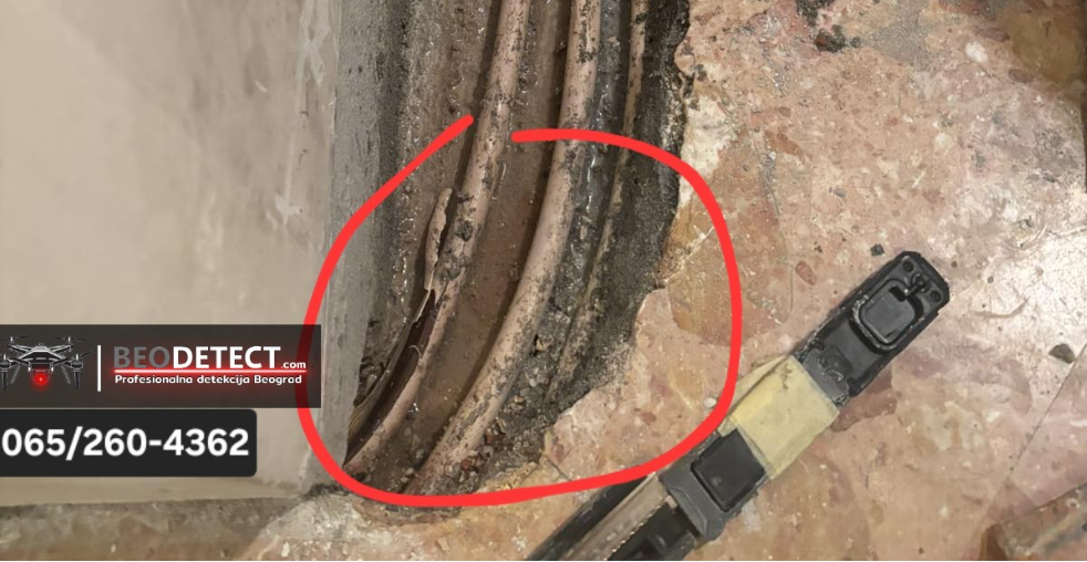 Uspesno otkriveno curenje podnog grejanja - Beograd - Zvezdara