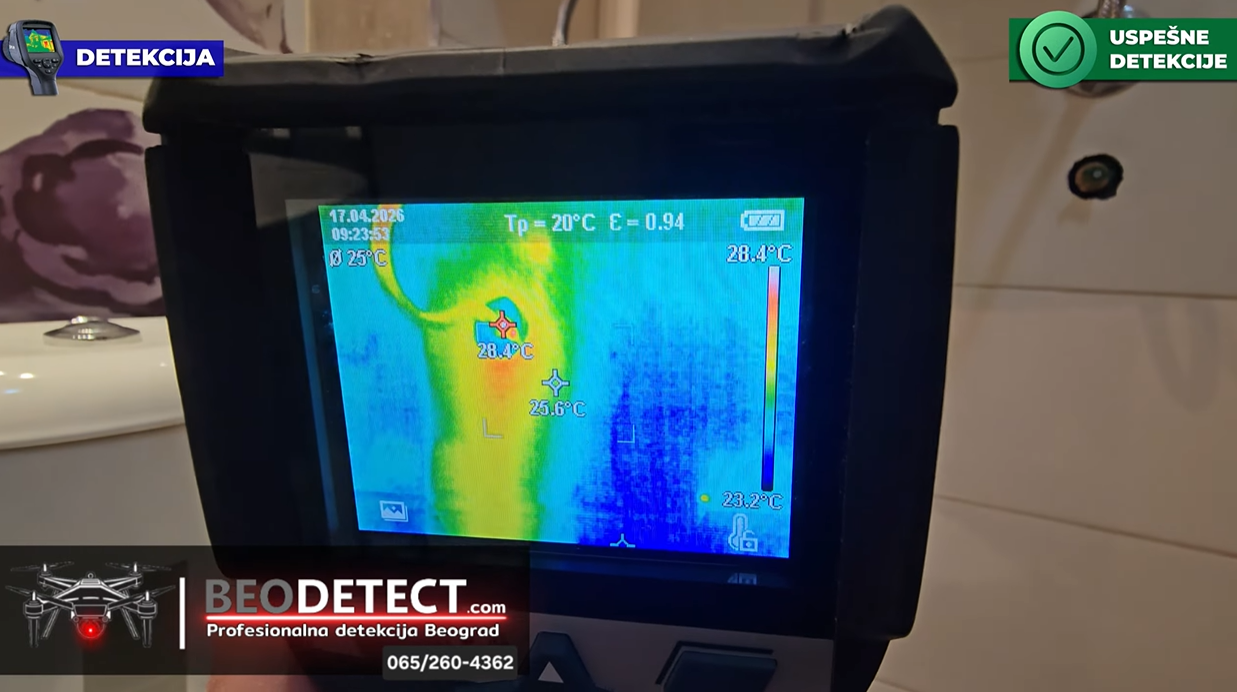 Profesionalna detekcija otkrila uzrok curenja vode – zgrada kod Djerma - Djeram&hellip;