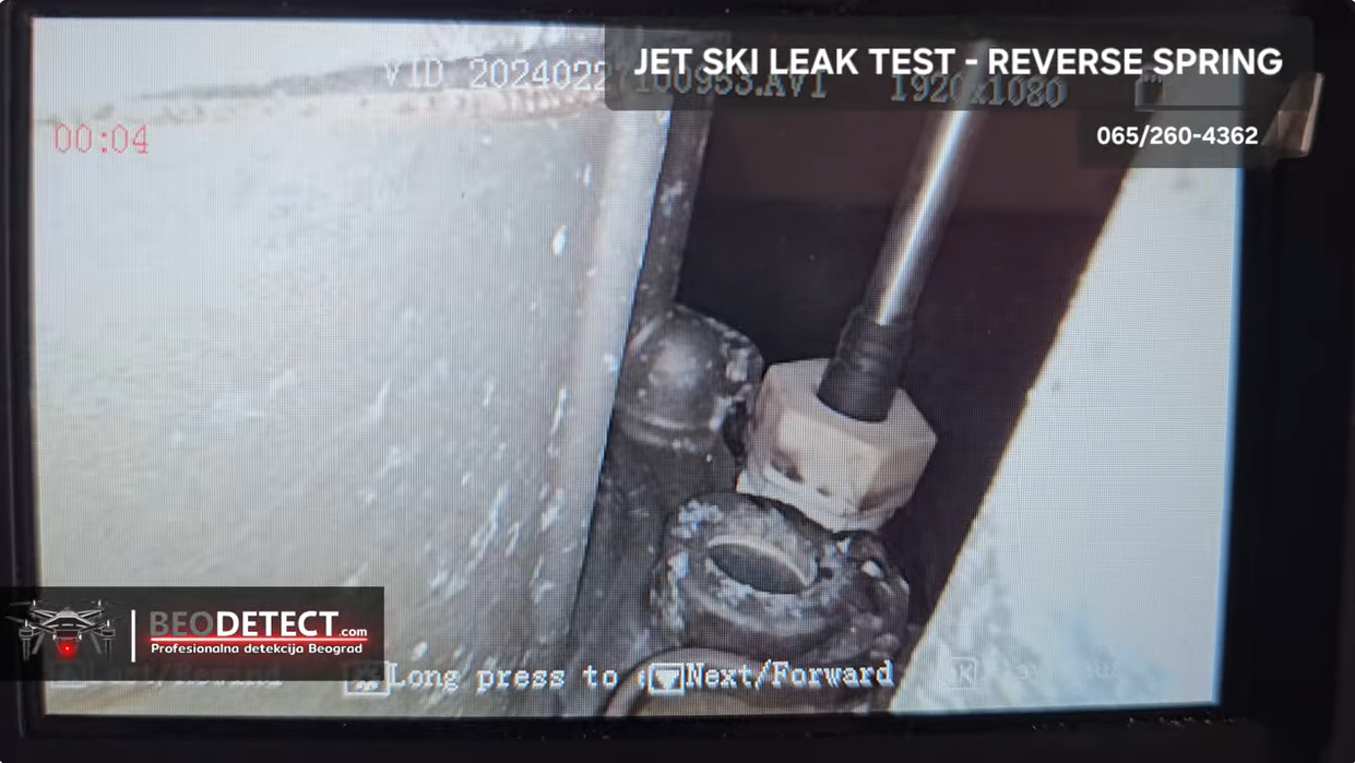 Detekcija curenja Yamaha VX110 – reverse sistem i curenje kroz vratilo | BeoDetect&hellip;