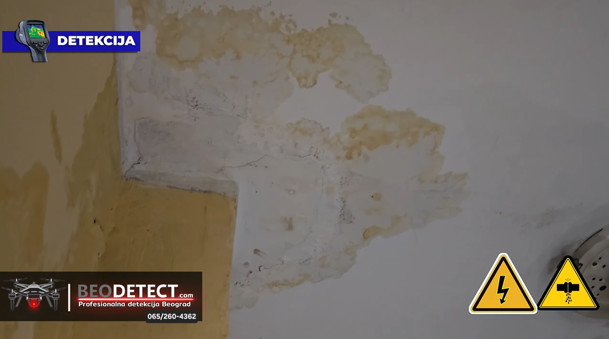 Miska Jovanovica - Ustanicka - Vidska - Dusanovac - Hitna Detekcija od 240e uspela da spasi stan u prizemlju od poplave - Otkriveno da je pukla vertikala u zgradi