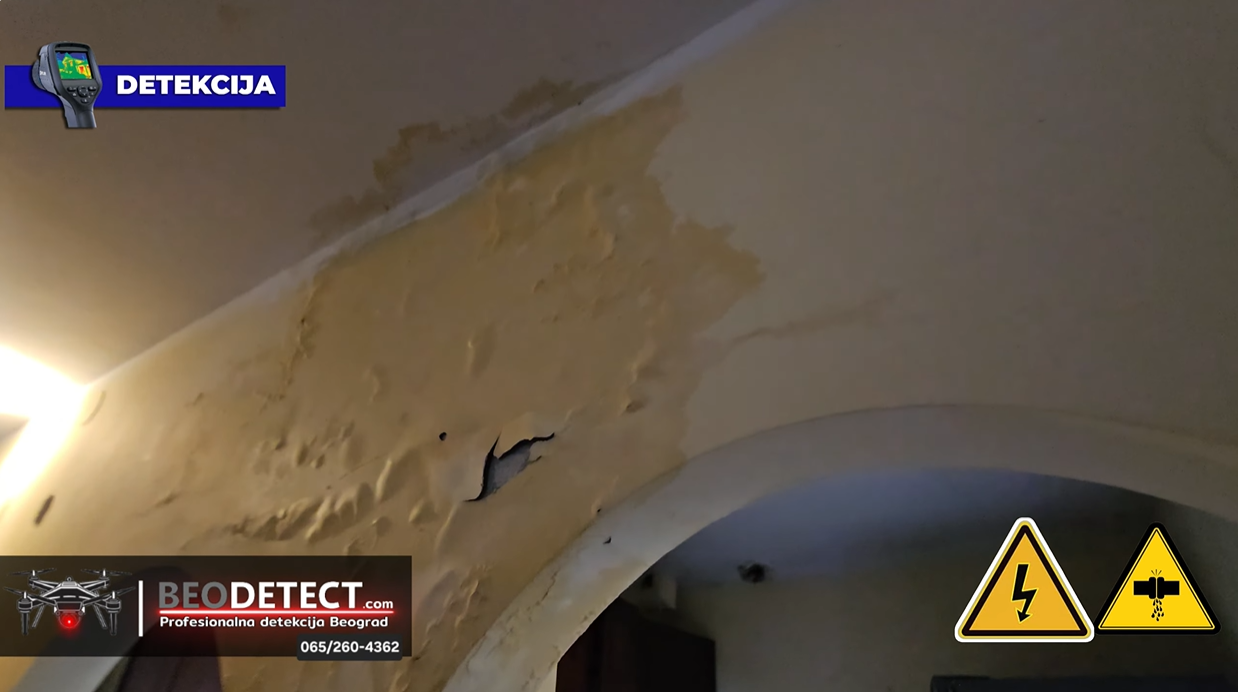 Miska Jovanovica - Ustanicka - Vidska - Dusanovac - Hitna Detekcija od 240e uspela da spasi stan u prizemlju od poplave - Otkriveno da je pukla vertikala u zgradi