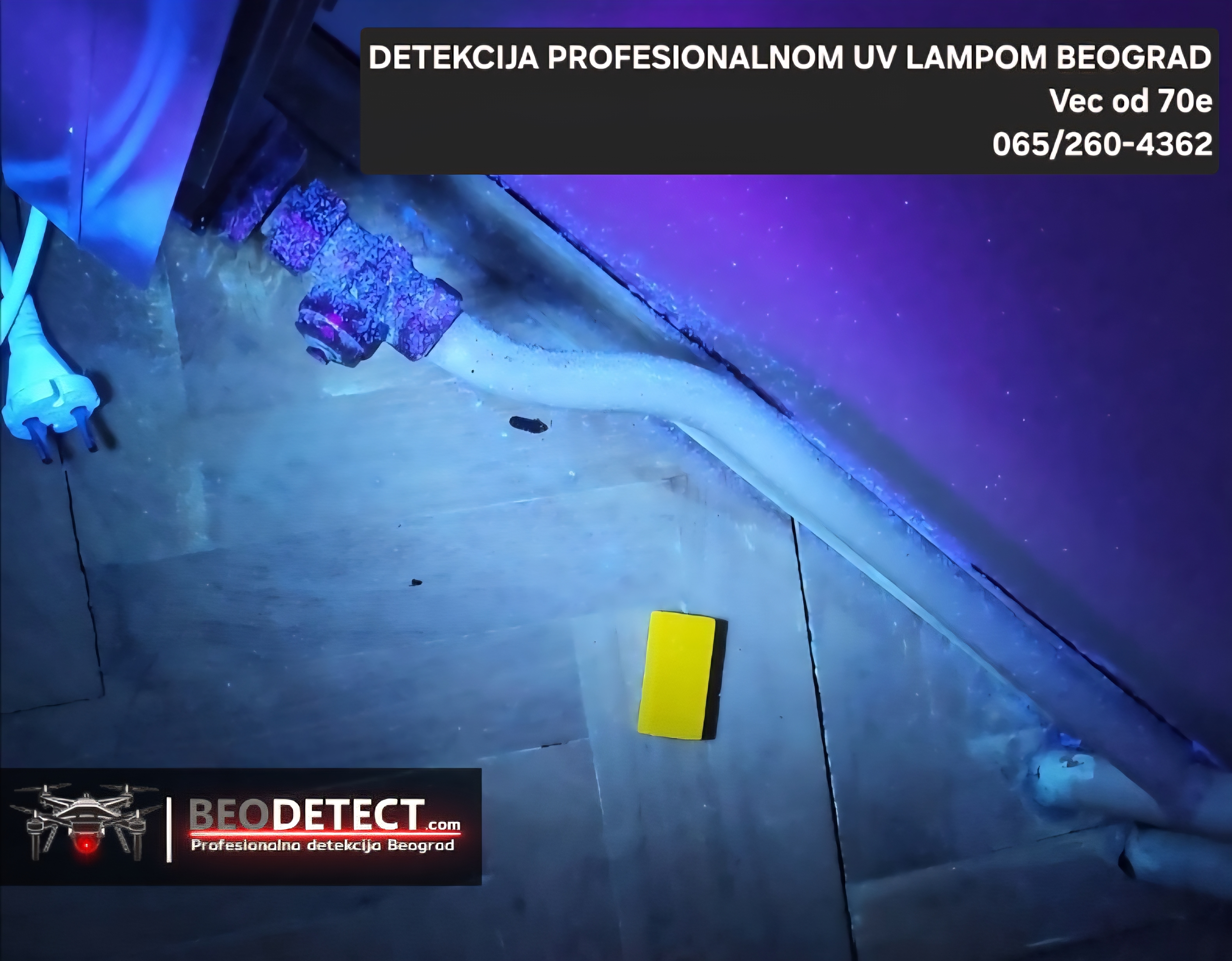 UV Detekcija - Profesionalna Detekcija UV Lampom Beograd