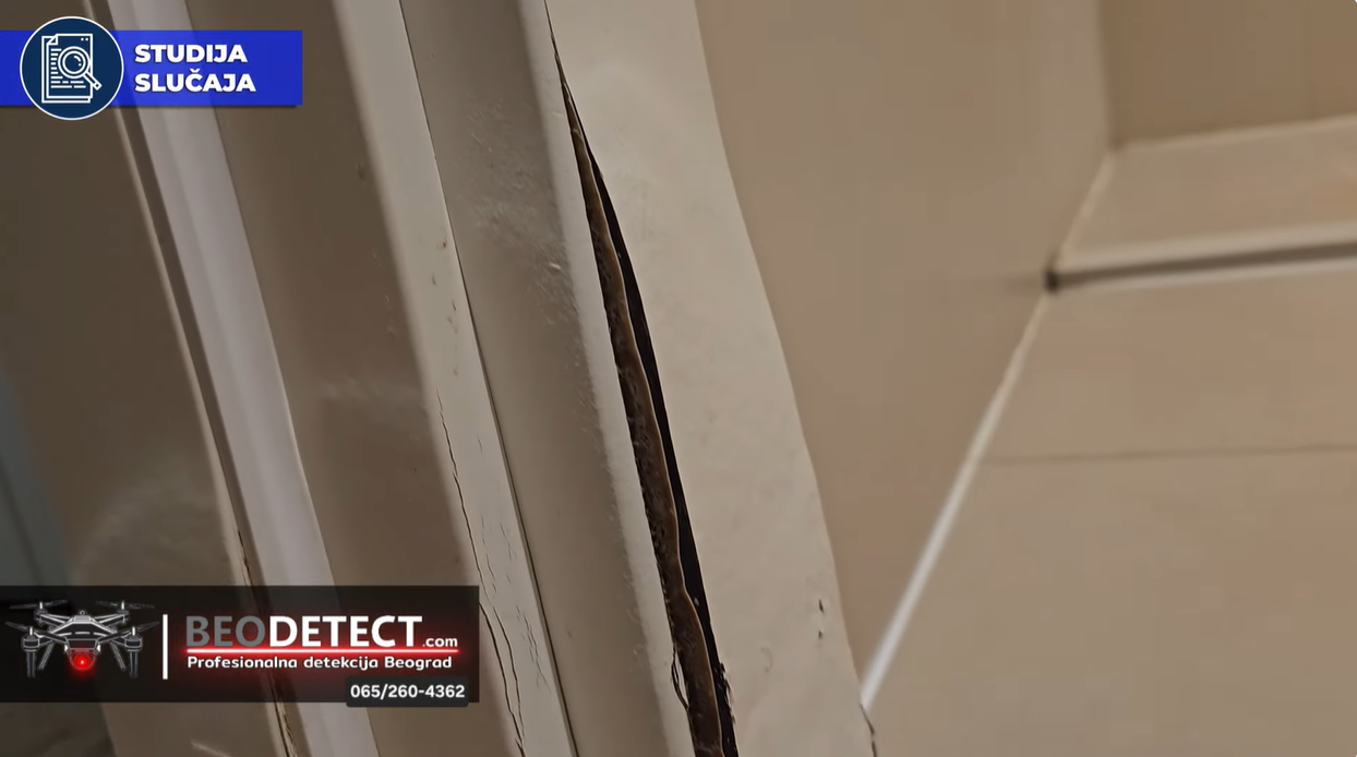 studija slucaja beodetect beograd specijalna profesionalna detekcija razlivanja vode i natapanja stoka vrata - Ispitivanje uzroka prisustva vlage i raspadanja stoka vrata kupatila u stanu