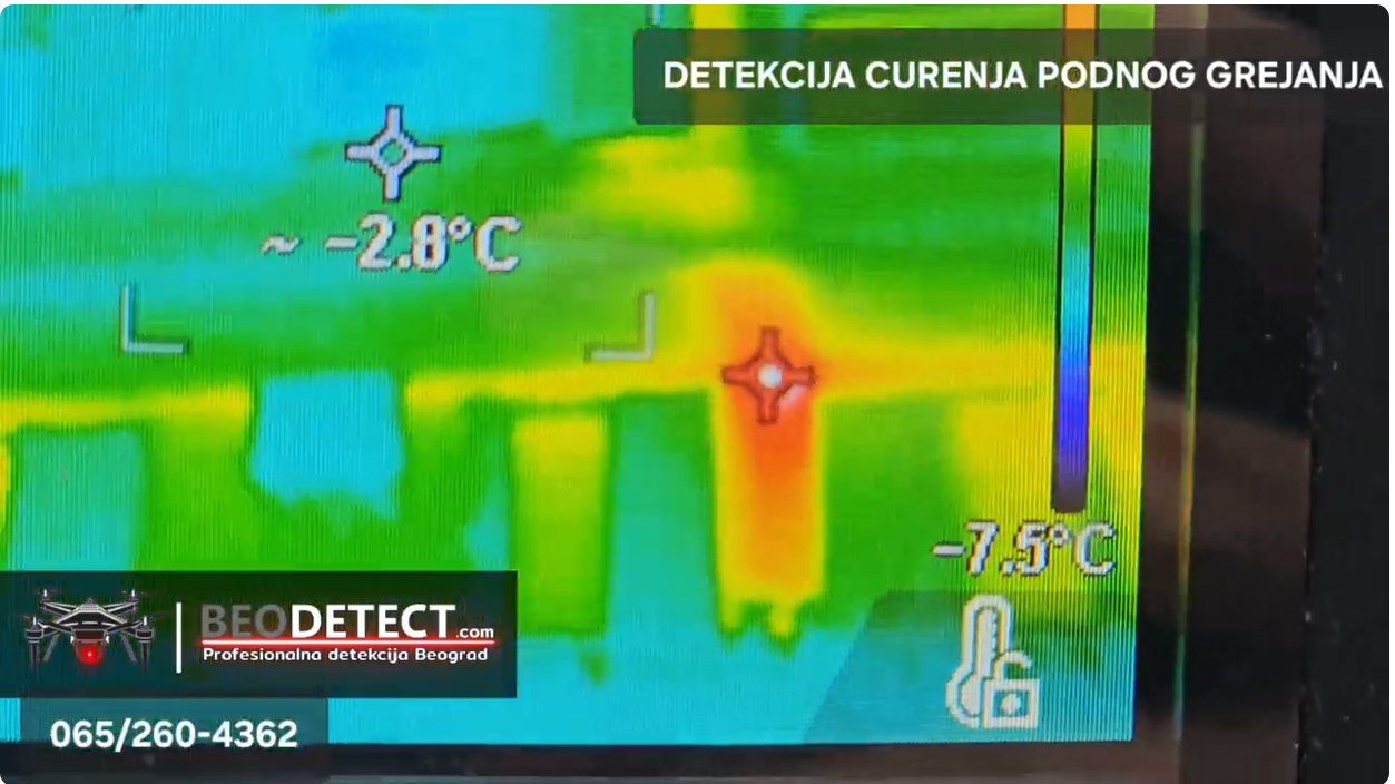 Otkriveno curenje sistema grejanja na vertikalnoj liniji zgrade – Banovo Brdo&hellip;