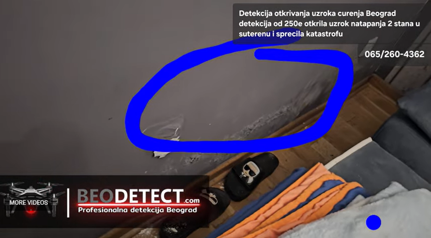 otkriven uzrok curenja misterioznog natapanja stanova na vozdovcu stan u suterenu novo izgradjene zgrade pre 2 godine ustanicka vozdovac sumice centar grada stan izdavanje prodaja nekret