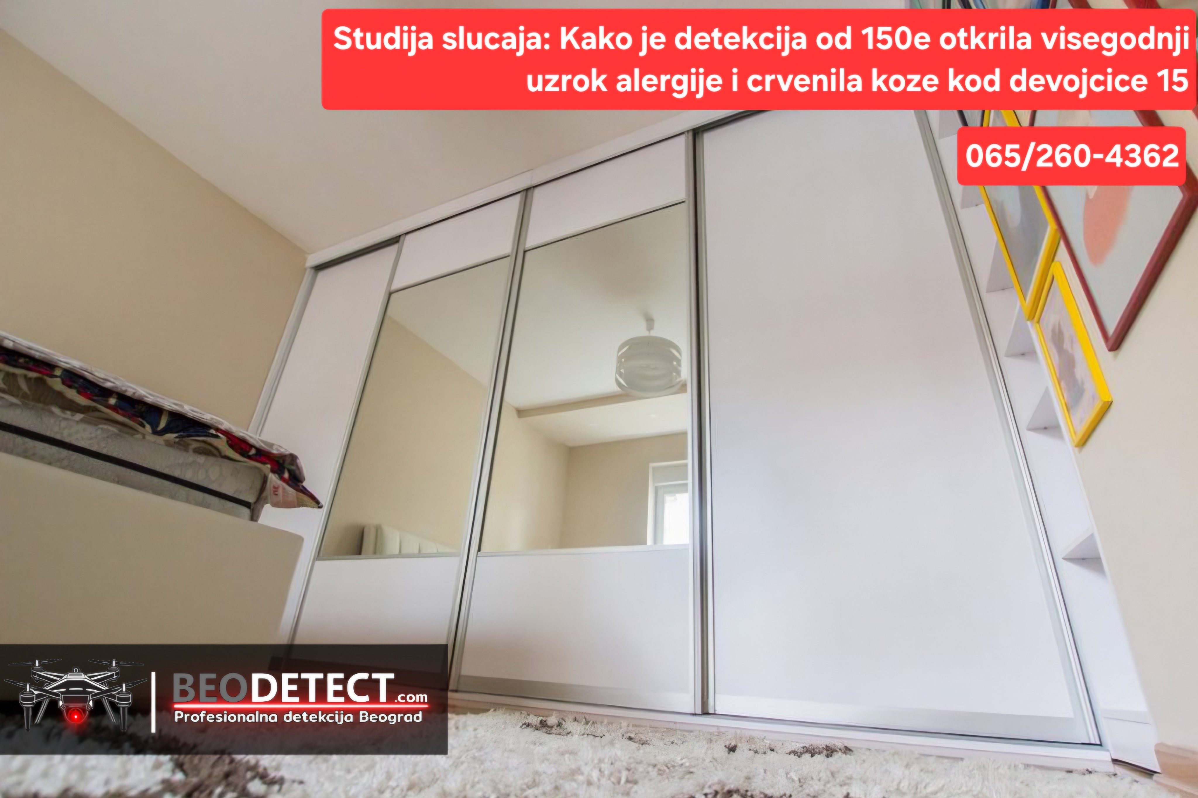 studija slucaja beodetect otkriven uzrok visegodisnje alergije i crvenila kod devojcice 15 godina budj iza americkog plakara