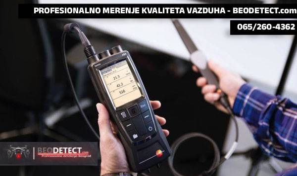 Merenje kvaliteta vazduha - Beodetect - 