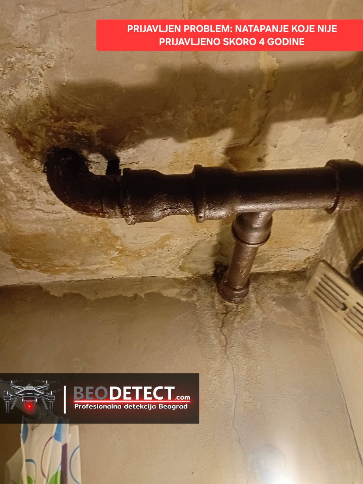 Prijavljen problem - Curenje koje nije prijavljeno skoro 4 godine – tiha šteta&hellip;