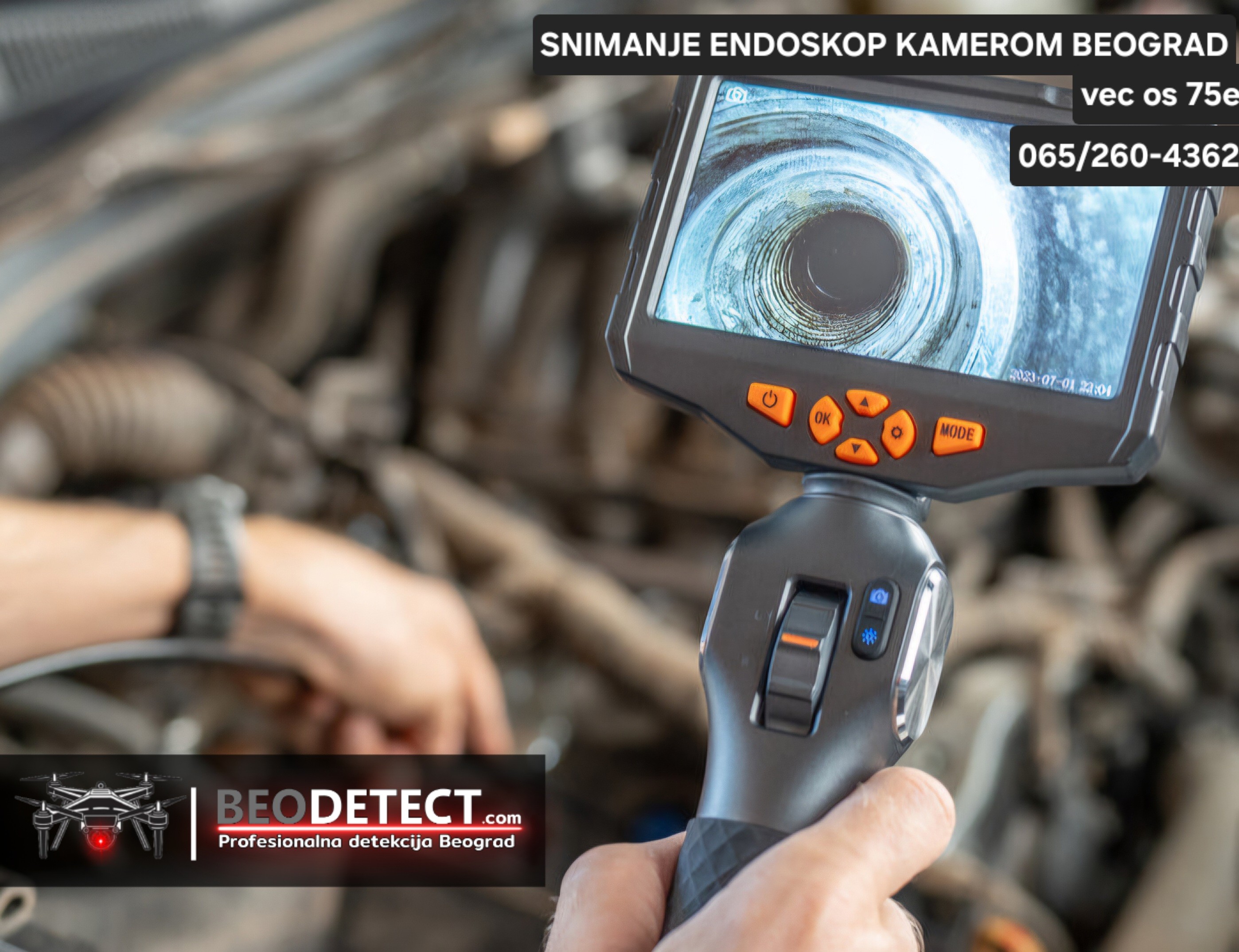 Endoskop Robo Kamera – Profesionalna Inspekcija Skrivenih&hellip;