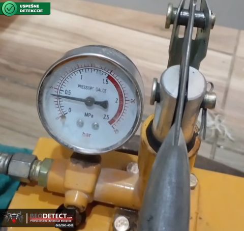Test pritiska vode – pada pritisak sa 5 na 3 bara bara i nize, glavni ventil preskace, sumnja se i n…, Zvezdara 3