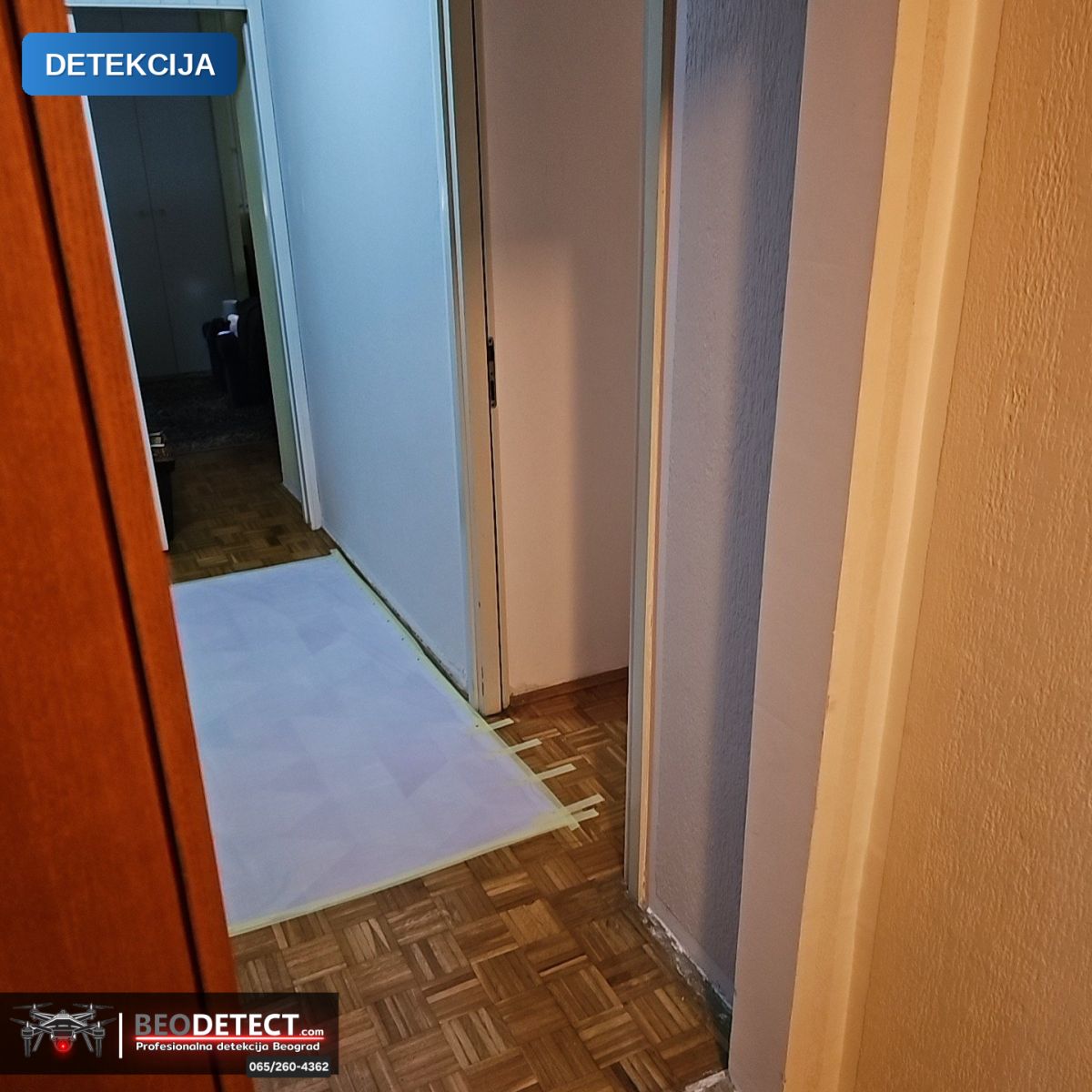 BeoDetect: detekcija kvara na vodovodnoj instalaciji Rakovica – zatečeno stanje — Rakovica, Beograd