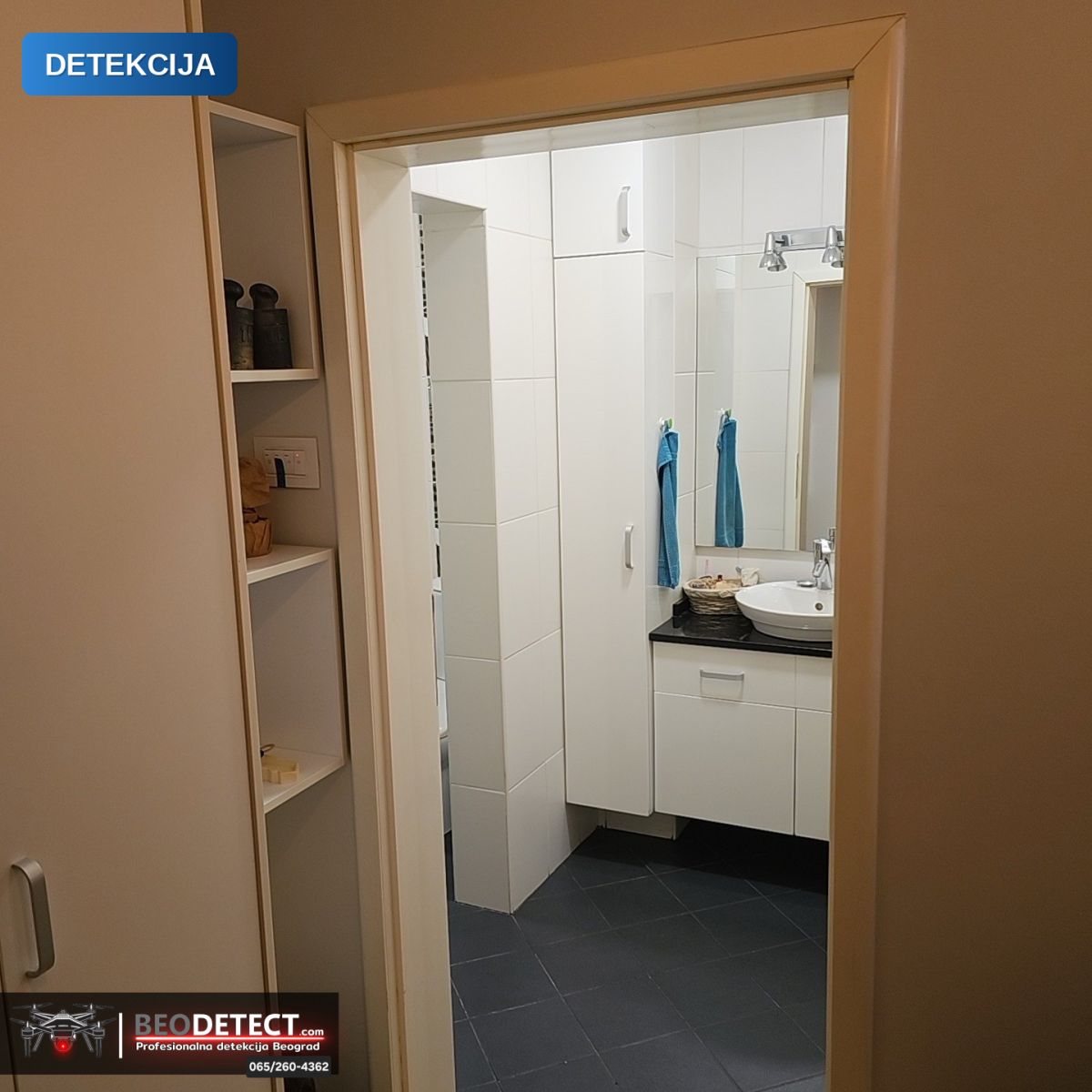 Detekcija curenja vode PALILULA, Palilula – Termovizijsko snimanje | BeoDetect — PALILULA, Palilula