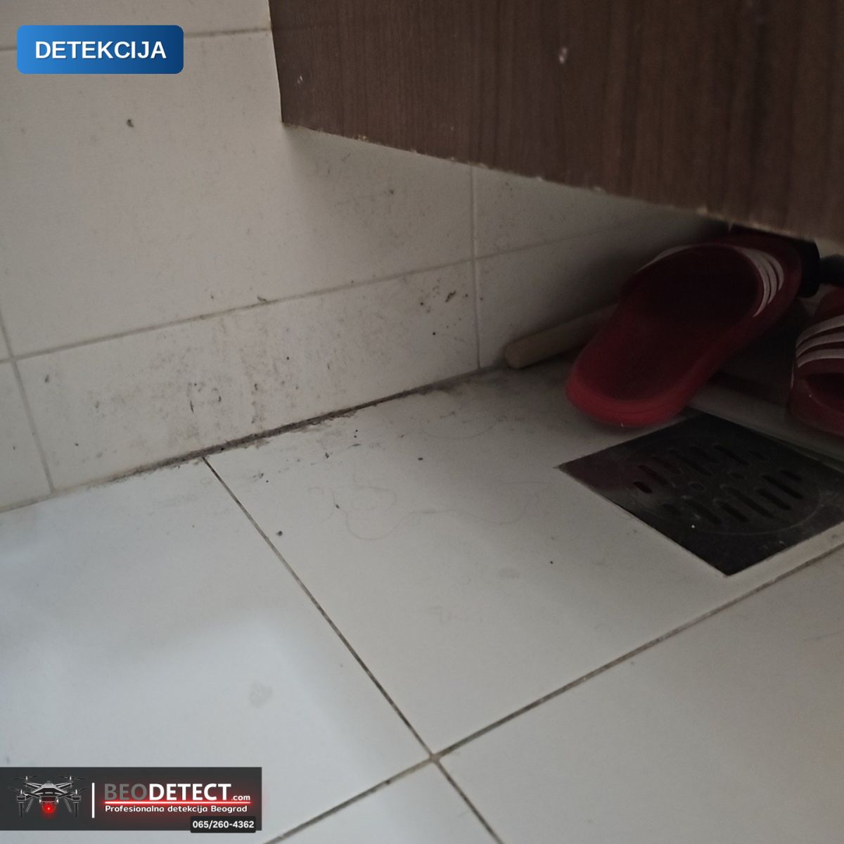 Detekcija curenja vode Rakovica – Metoda Termovizija + Senzor + Endoskop | BeoDetect — Rakovica, Beograd