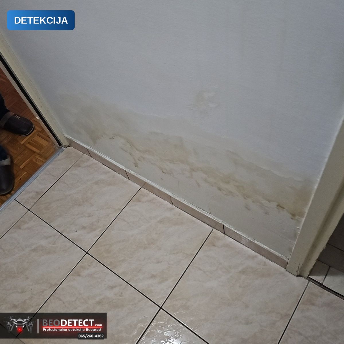 Detekcija curenja vode Rakovica – Metoda Termovizija + Senzor + Endoskop | BeoDetect — Rakovica, Beograd