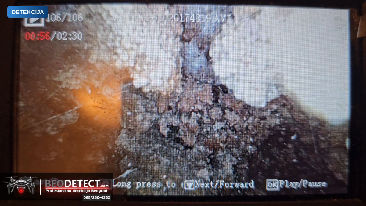 Endoskopsko snimanje - do 2m: pronalaženje curenja vode bez rušenja, Novi Beograd – inženjerska detekcija — Novi Beograd, Beograd