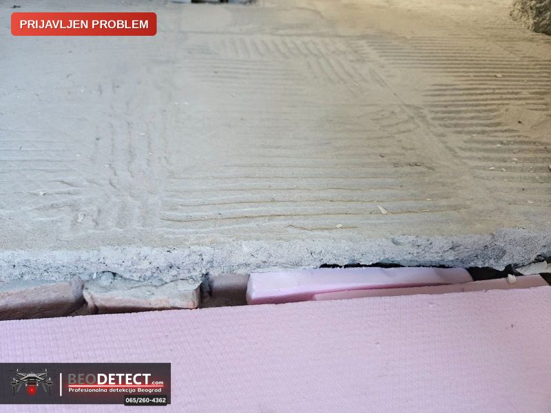 Prijavljen problem – добар дан, Imamo problem sa nivelacijom posle skidanja plocica Треба …, Beograd — Beograd