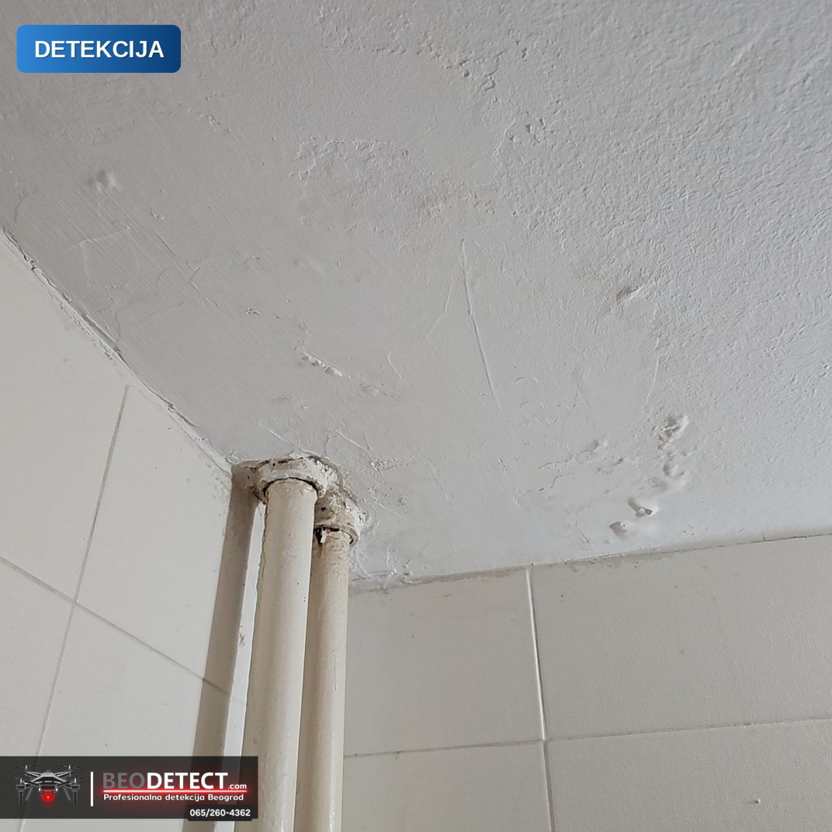 Pronalaženje curenja vode bez rušenja, home solutions BG – Metoda Termovizija + Senzor + Endoskop, Rakovica — Rakovica, Beograd