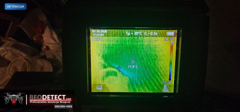 Termovizijska kamera – komsija je prihvatio da se kod njega snimi kupatilo Zakazano novo snimanje term…, Savski Ve… 6 — Savski Venac, Beograd
