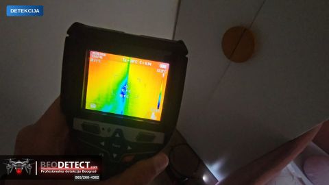 Termovizijsko snimanje – snimak svih zidova oko kupatila termovizijski snimak u samom kupatilu endoskops…, Novi Be… 4 — Novi Beograd, Beograd