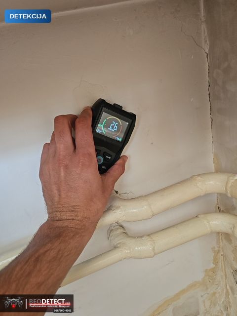 Termovizijsko snimanje – termovizijsko snimanje zida i instalacija, Obilicev Venac, Stari Grad — Obilicev Venac, Stari Grad