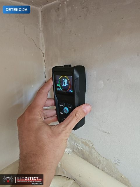 Termovizijsko snimanje – termovizijsko snimanje zida i instalacija, Obilicev Venac, Stari Grad 3 — Obilicev Venac, Stari Grad