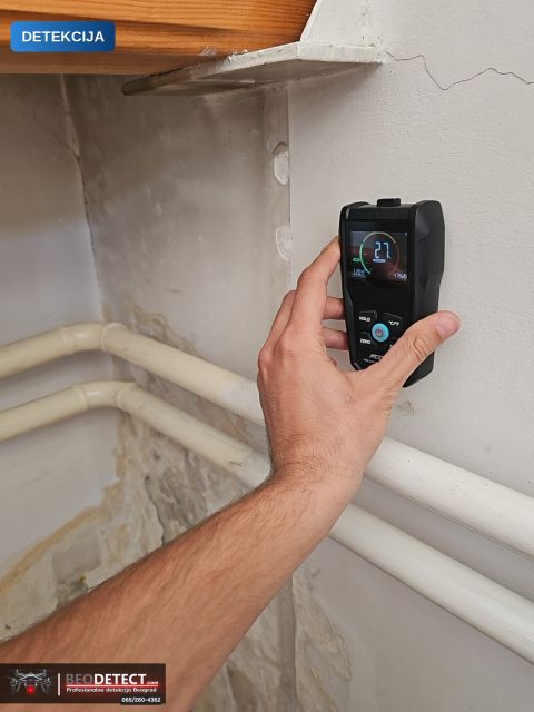 Termovizijsko snimanje – termovizijsko snimanje zida i instalacija, Obilicev Venac, Stari Grad 5 — Obilicev Venac, Stari Grad