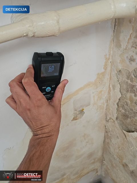 Termovizijsko snimanje – termovizijsko snimanje zida i instalacija, Obilicev Venac, Stari Grad 6 — Obilicev Venac, Stari Grad