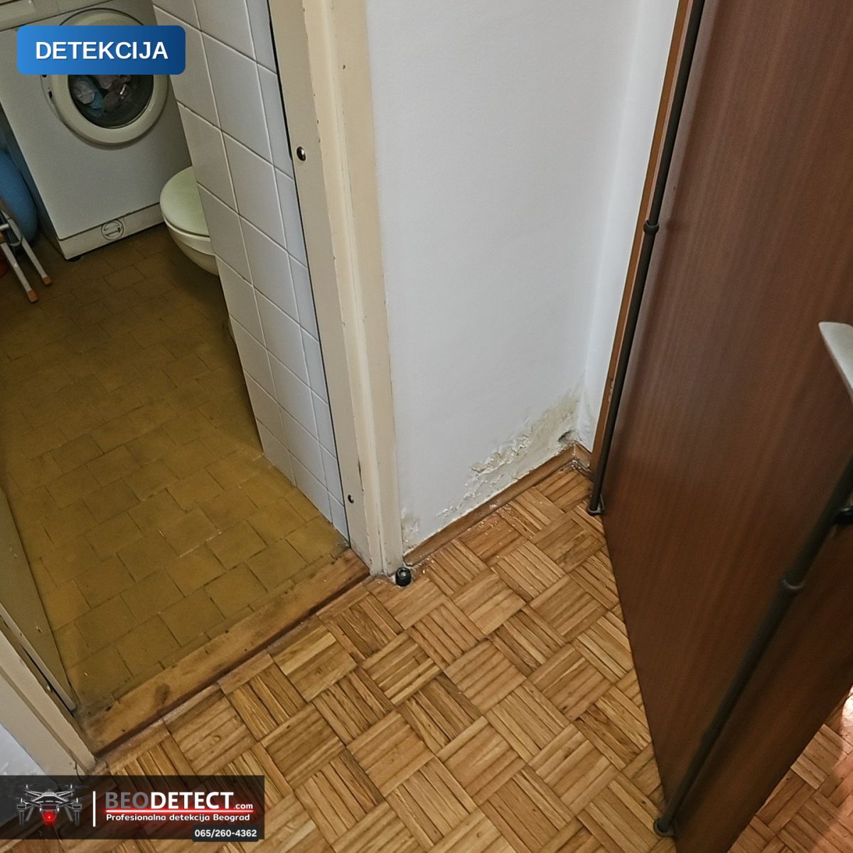 Zatečeno stanje – detekcija curenja vode (Rakovica) | BeoDetect home solutions Belgrade — Rakovica, Beograd