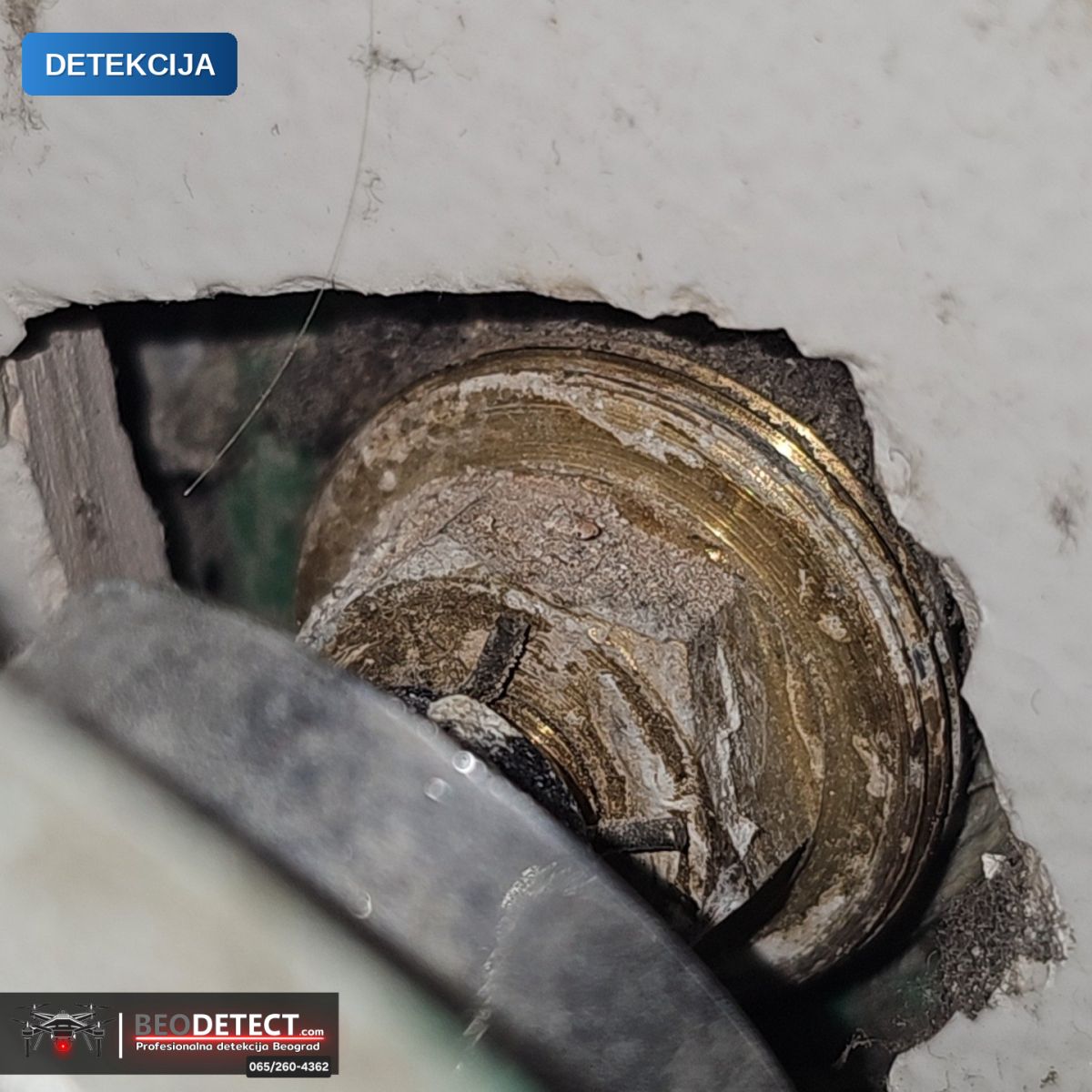 Zatečeno stanje – detekcija curenja vode (Rakovica) | BeoDetect home solutions Beograd — Rakovica, Beograd